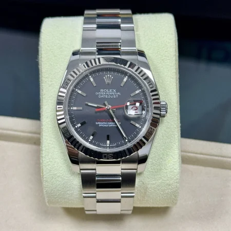 Rolex Datejust Turn-O-Graph 116264 36mm. 2008 Full Set Box Papers Rare
