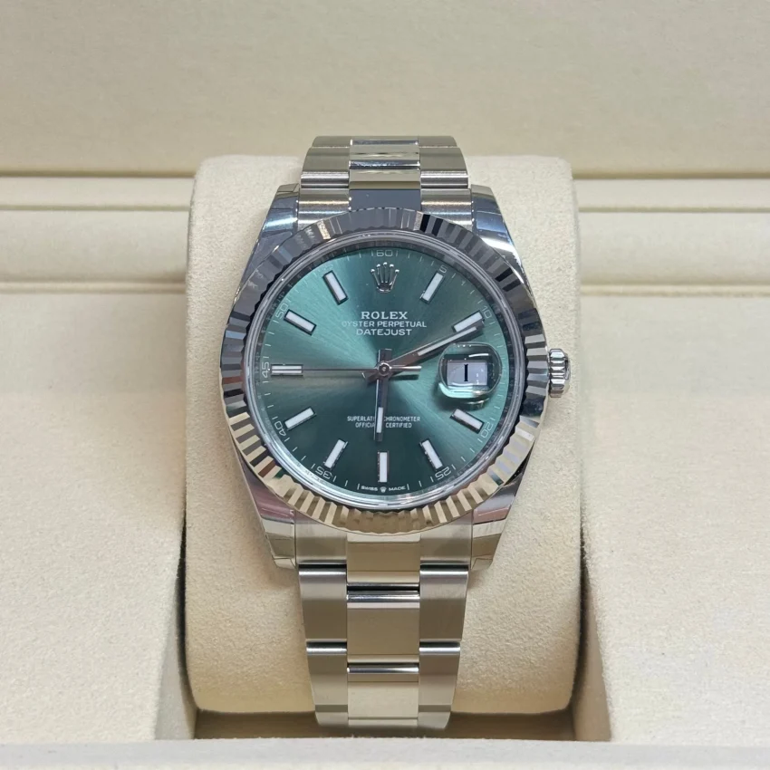 Rolex Datejust 41 Mint Green 2025 Ref. 126334